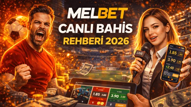 Melbet canlı bahis ekranı maç oranları ve bahis kuponu görünümü